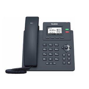 SIP-T31G - Yealink IP telefon, 2,3" 132x64 pod.LCD,2 pro.tl., Gbit