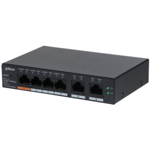 CS4006-4GT-60 - Cloud MNG PoE switch, 4 x PoE, 2 x Gb Uplink, 60 W, police/nástěnné