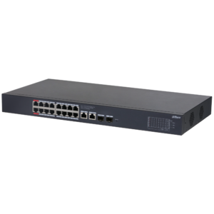 CS4220-16GT-240 - Cloud MNG PoE switch, 16 x Gb PoE, 2 x Gb uplink RJ45/SFP (combo), 240 W, police/rack 1U - 1