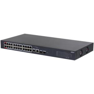 CS4226-24ET-240 - Cloud MNG PoE switch, 24 x PoE, 2 x Gb uplink RJ45/SFP (combo), 240 W, police/rack 1U - 1