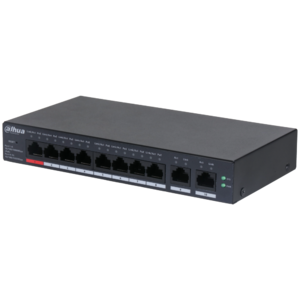 CS4010-8GT-110 - Cloud MNG PoE switch, 8 x Gb PoE, 2 x Gb uplink, 110 W, police/nástěnné - 1