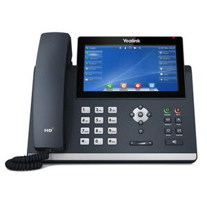 SIP-T48U - Yealink IP telefon, PoE, 7" bar. LCD, 29 prog.tl., GigE, 2x USB