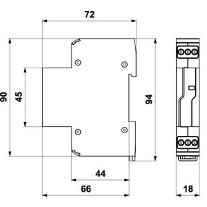 DA-275-DJ25 - přepěťová ochrana - 2