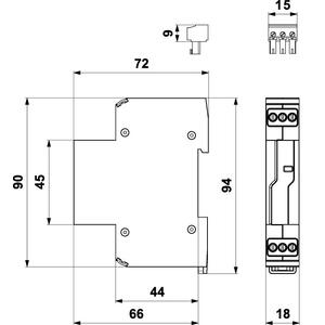 DA-275-DJ25-S - přepěťová ochrana - 2