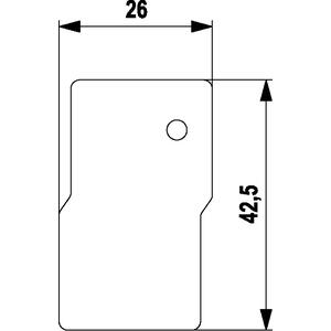 Krytka DL-PL-RACK - krytka neobsazeného modulu boxu DL-PL-RACK-1U - 2