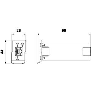 DL-Cat.6A-M - přepěťová ochrana pro Ethernet - 2