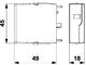 DA-275 V/0 - náhradní modul pro DA-275 V/x+1 - 2/3