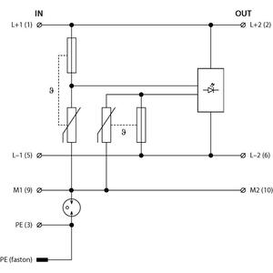 DP-012-V/1-F16 - přepěťová ochrana napájení - 3