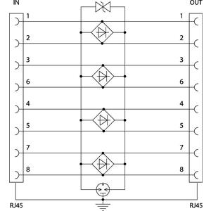 DL-Cat.6A - přepěťová ochrana pro Ethernet - 3