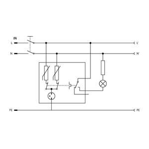 RACK-PROTECTOR-VX7-1U - 19" napájecí panel, 1U, 7 x 230 V, přepěťová ochrana - 3