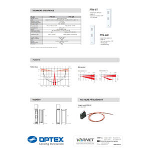 FTN-ST - venkovní, PIR, pet, dosah 2/5 m, záclona - 7